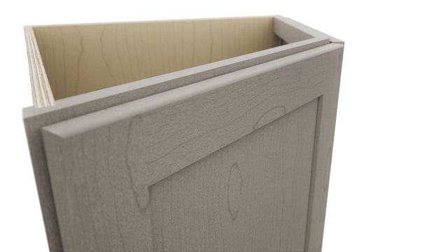 Fabuwood Galaxy Horizon BRA24 Base Return Angle Cabinet, Detail View
