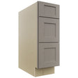 Fabuwood Galaxy Horizon DB12 Base 3 Drawers Cabinet, Front View