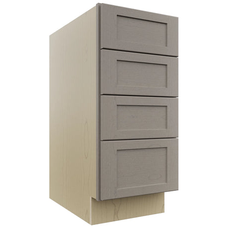 Fabuwood Galaxy Horizon DB15-4 Base 4 Drawers Cabinet, Front View