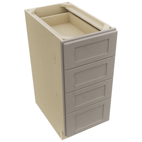 Fabuwood Galaxy Horizon DB15-4 Base 4 Drawers Cabinet, Top View