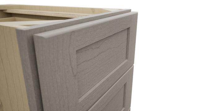 Fabuwood Galaxy Horizon DB15-4 Base 4 Drawers Cabinet, Detail View
