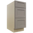 Fabuwood Galaxy Horizon DB15 Base 3 Drawers Cabinet, Front View