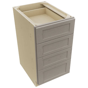 Fabuwood Galaxy Horizon DB18-4 Base 4 Drawers Cabinet, Top View