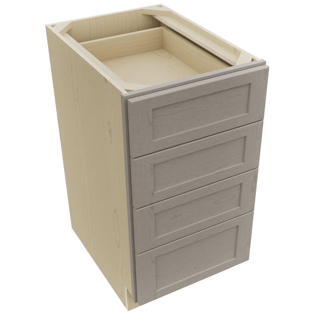 Fabuwood Galaxy Horizon DB18-4 Base 4 Drawers Cabinet, Top View
