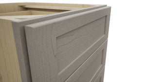 Fabuwood Galaxy Horizon DB21-4 Base 4 Drawers Cabinet, Detail View