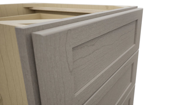 Fabuwood Galaxy Horizon DB21-4 Base 4 Drawers Cabinet, Detail View