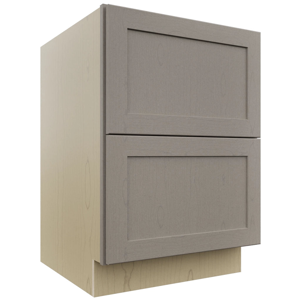 Fabuwood Galaxy Horizon DB24-2 Base 2 Drawers Cabinet, Front View