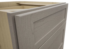 Fabuwood Galaxy Horizon DB24 Base 3 Drawers Cabinet, Detail View