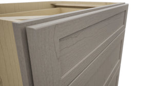 Fabuwood Galaxy Horizon DB33 Base 3 Drawers Cabinet, Detail View