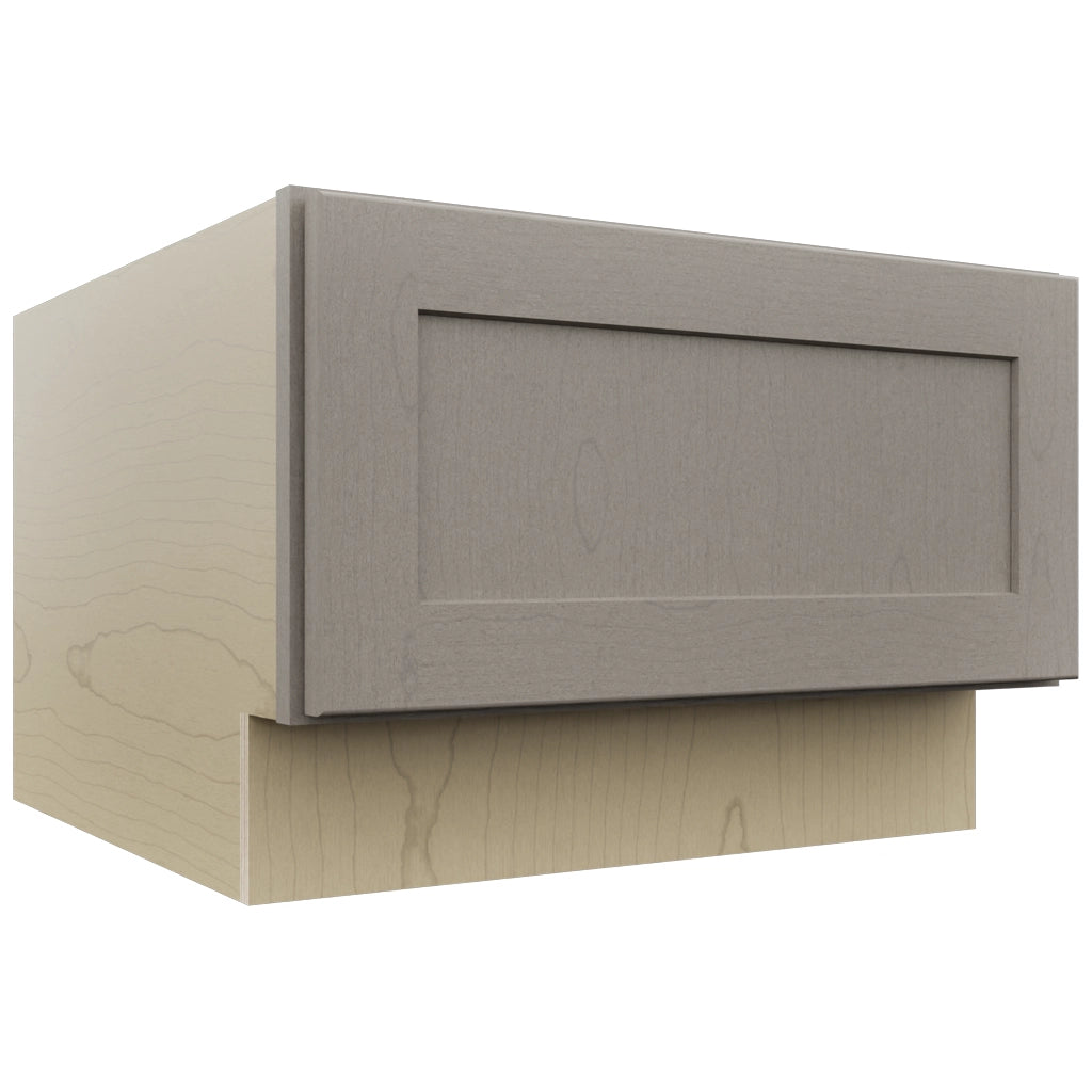 Fabuwood Galaxy Horizon DBS24 Base Bench Seat Cabinet, Front View
