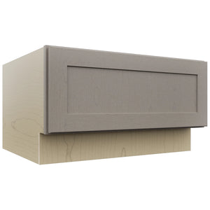 Fabuwood Galaxy Horizon DBS30 Base Bench Seat Cabinet, Front View