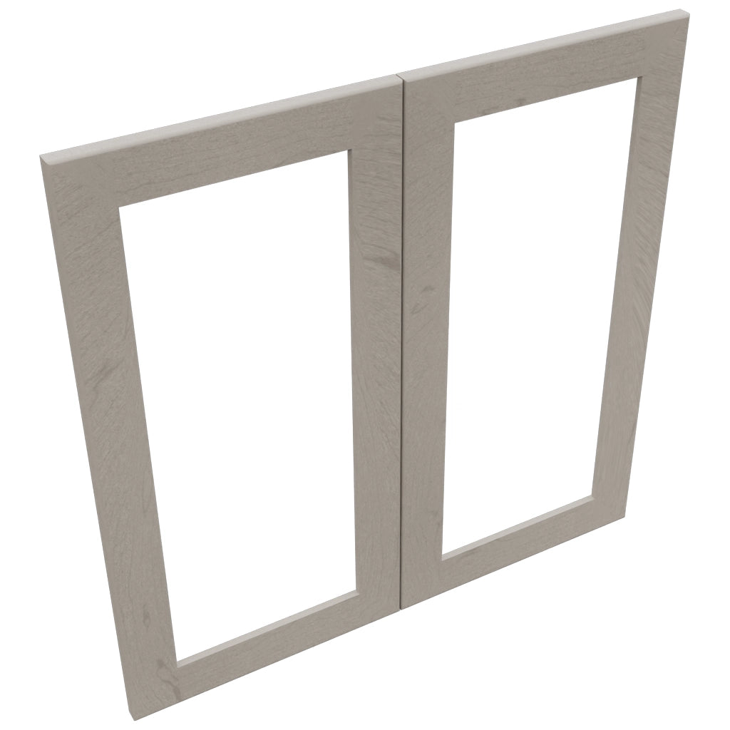 Fabuwood Galaxy Horizon DS DFG3030 Wall Prepped Door, Top View