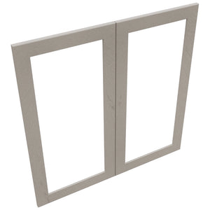 Fabuwood Galaxy Horizon DS DFG3636 Wall Prepped Door, Top View