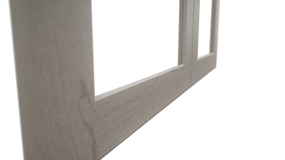 Fabuwood Galaxy Horizon DS DFG3636 Wall Prepped Door, Detail View