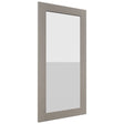 Fabuwood Galaxy Horizon DS GDW1836 Wall Glass Door, Front View