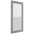 Fabuwood Galaxy Horizon DS GDW1839 Wall Glass Door, Front View
