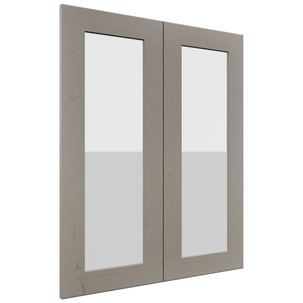 Fabuwood Galaxy Horizon DS GDW2430 Wall Glass Door, Front View