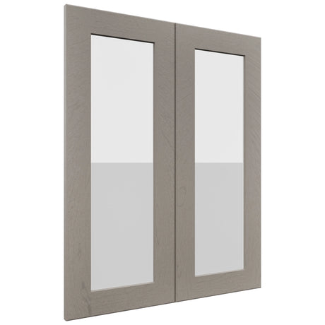 Fabuwood Galaxy Horizon DS GDW2430 Wall Glass Door, Front View