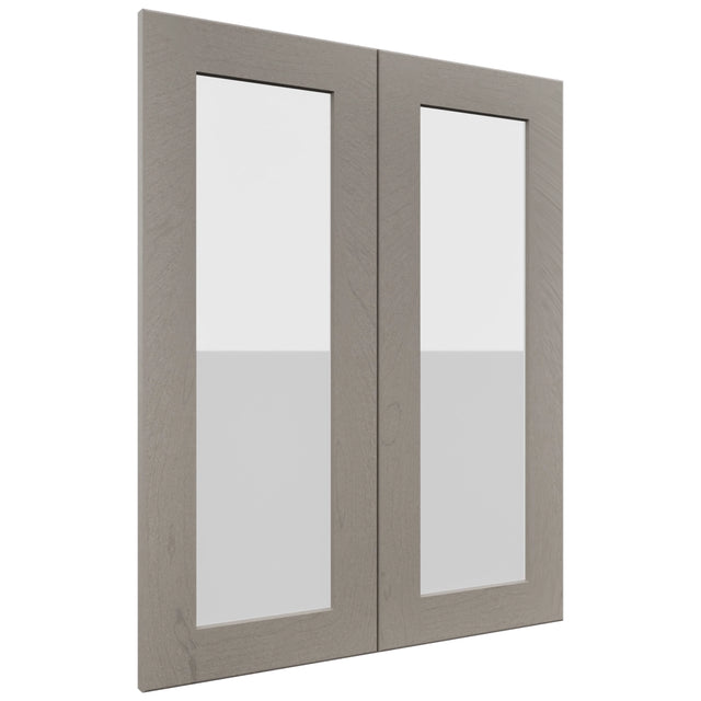 Fabuwood Galaxy Horizon DS GDW2430 Wall Glass Door, Front View
