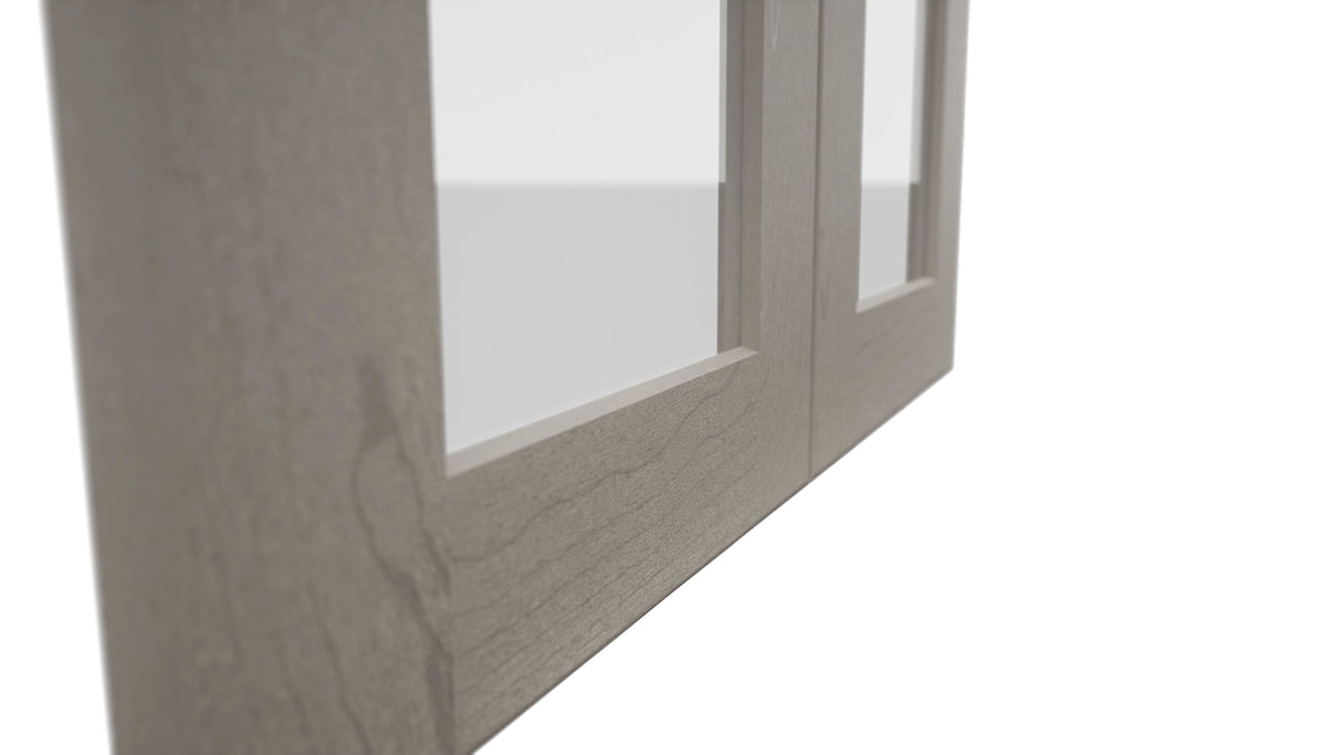 Fabuwood Galaxy Horizon DS GDW2430 Wall Glass Door, Detail View