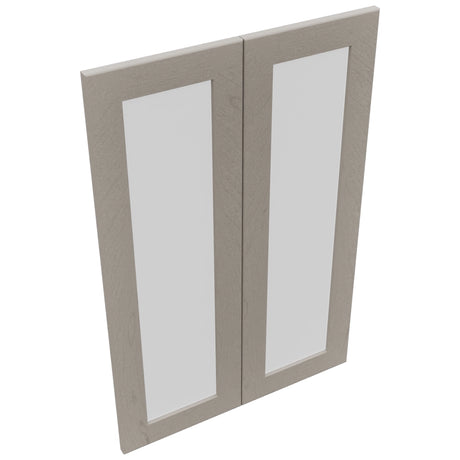Fabuwood Galaxy Horizon DS GDW2436 Wall Glass Door, Top View