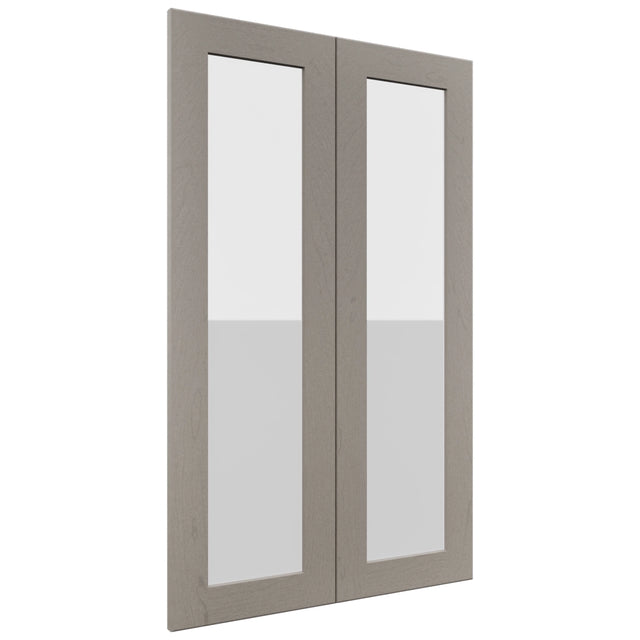 Fabuwood Galaxy Horizon DS GDW2439 Wall Glass Door, Front View