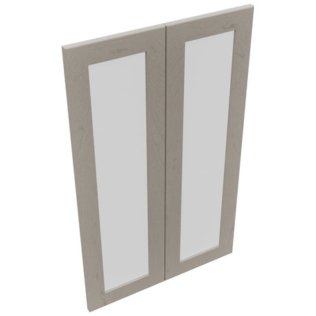 Fabuwood Galaxy Horizon DS GDW2439 Wall Glass Door, Top View