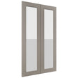 Fabuwood Galaxy Horizon DS GDW2442 Wall Glass Door, Front View