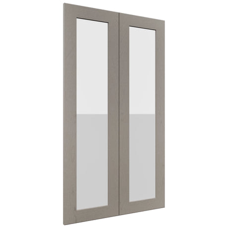Fabuwood Galaxy Horizon DS GDW2442 Wall Glass Door, Front View