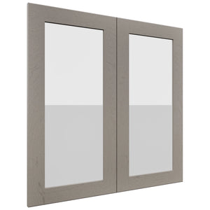 Fabuwood Galaxy Horizon DS GDW3030 Wall Glass Door, Front View
