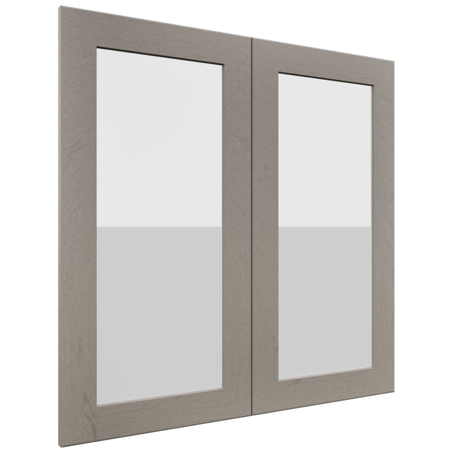 Fabuwood Galaxy Horizon DS GDW3030 Wall Glass Door, Front View