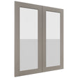 Fabuwood Galaxy Horizon DS GDW3036 Wall Glass Door, Front View