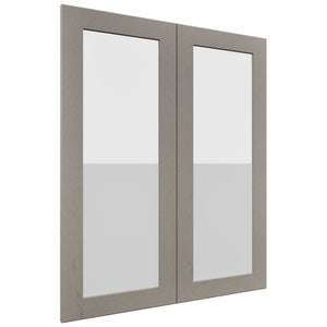 Fabuwood Galaxy Horizon DS GDW3036 Wall Glass Door, Front View