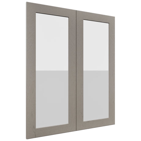 Fabuwood Galaxy Horizon DS GDW3036 Wall Glass Door, Front View