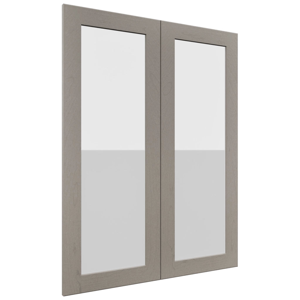 Fabuwood Galaxy Horizon DS GDW3039 Wall Glass Door, Front View