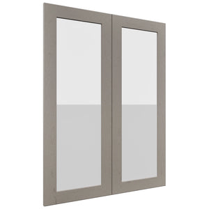 Fabuwood Galaxy Horizon DS GDW3039 Wall Glass Door, Front View