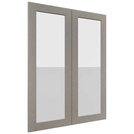 Fabuwood Galaxy Horizon DS GDW3039 Wall Glass Door, Front View