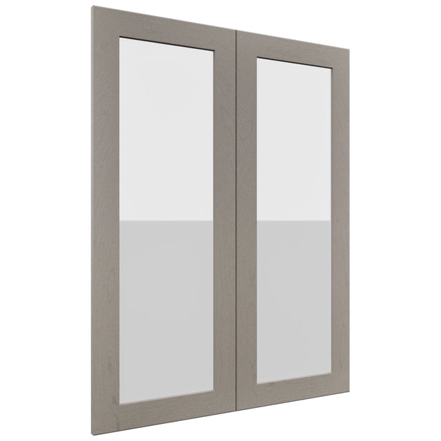Fabuwood Galaxy Horizon DS GDW3039 Wall Glass Door, Front View