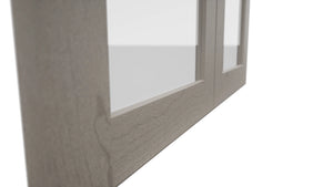 Fabuwood Galaxy Horizon DS GDW3039 Wall Glass Door, Detail View