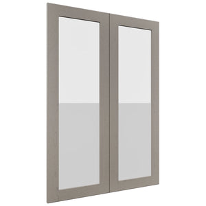 Fabuwood Galaxy Horizon DS GDW3042 Wall Glass Door, Front View