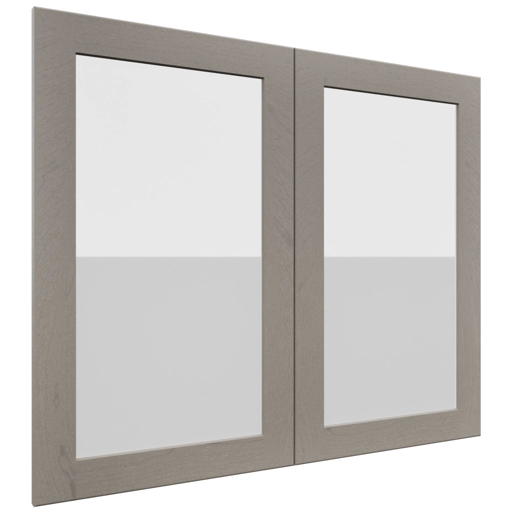 Fabuwood Galaxy Horizon DS GDW3630 Wall Glass Door, Front View