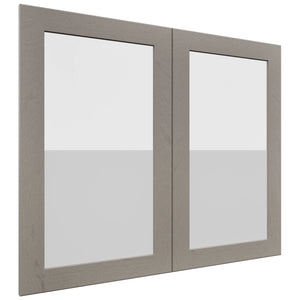 Fabuwood Galaxy Horizon DS GDW3630 Wall Glass Door, Front View