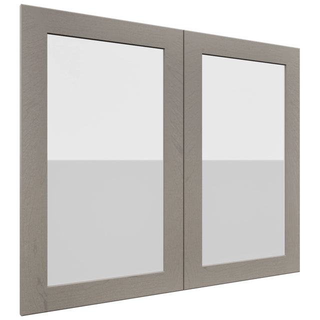 Fabuwood Galaxy Horizon DS GDW3630 Wall Glass Door, Front View