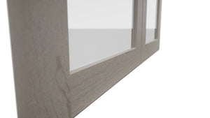 Fabuwood Galaxy Horizon DS GDW3630 Wall Glass Door, Detail View