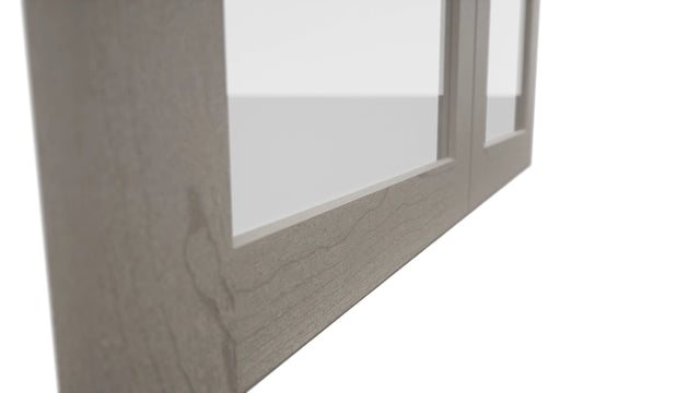 Fabuwood Galaxy Horizon DS GDW3630 Wall Glass Door, Detail View