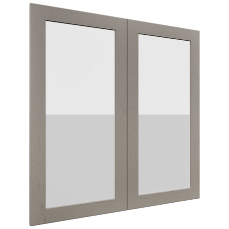 Fabuwood Galaxy Horizon DS GDW3636 Wall Glass Door, Front View