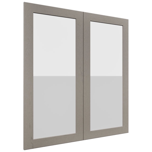 Fabuwood Galaxy Horizon DS GDW3639 Wall Glass Door, Front View