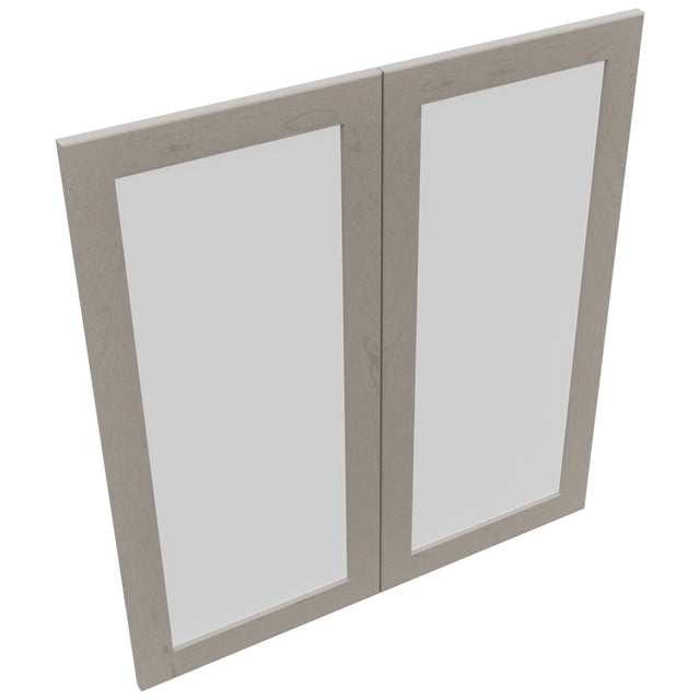 Fabuwood Galaxy Horizon DS GDW3639 Wall Glass Door, Top View