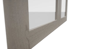Fabuwood Galaxy Horizon DS GDW3639 Wall Glass Door, Detail View