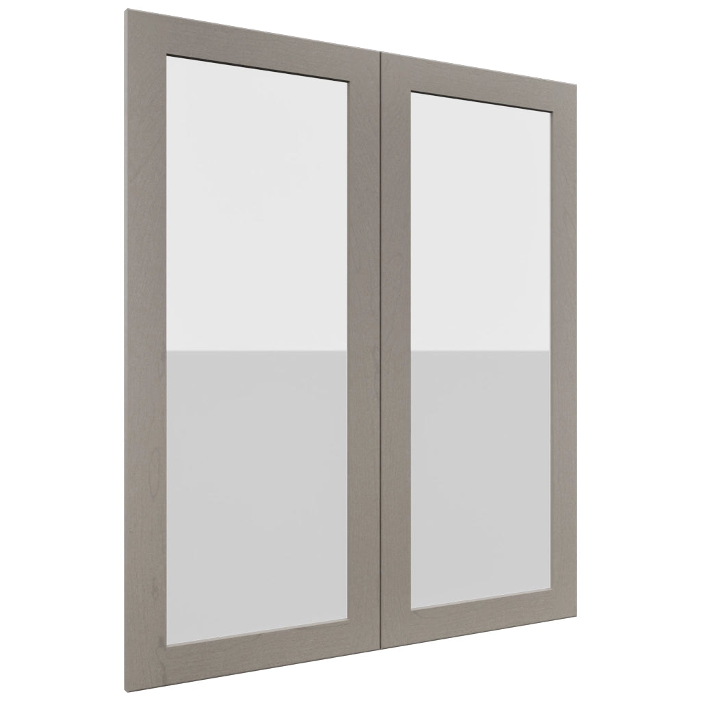 Fabuwood Galaxy Horizon DS GDW3642 Wall Glass Door, Front View